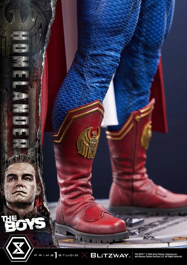 Homelander (Deluxe Version) The Boys – Prime1Studio – ActionFigure Brasil