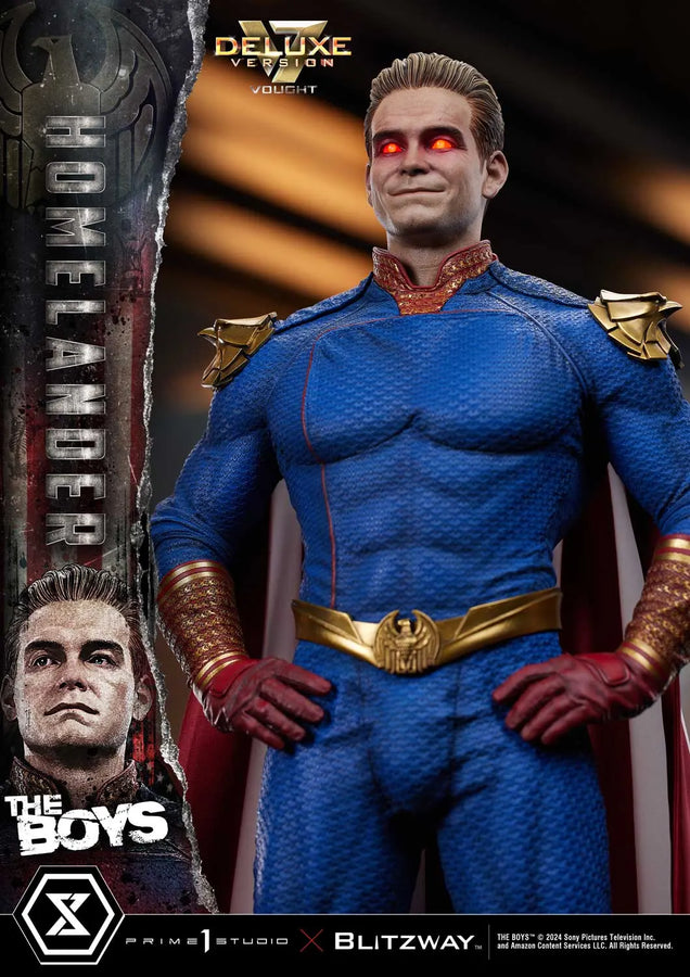 Homelander (Deluxe Version) The Boys – Prime1Studio – ActionFigure Brasil