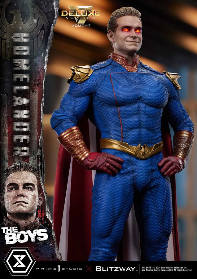 Homelander (Deluxe Version) The Boys – Prime1Studio – ActionFigure Brasil
