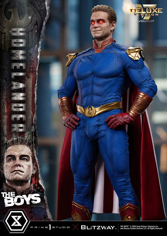 Homelander (Deluxe Version) The Boys – Prime1Studio – ActionFigure Brasil