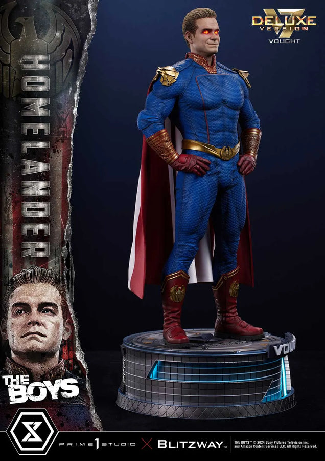 Homelander (Deluxe Version) The Boys – Prime1Studio – ActionFigure Brasil
