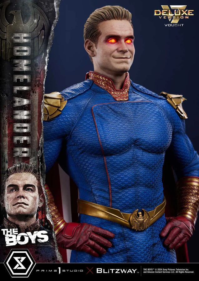 Homelander (Deluxe Version) The Boys – Prime1Studio – ActionFigure Brasil