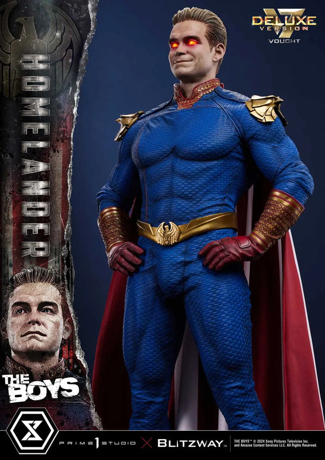 Homelander (Deluxe Version) The Boys – Prime1Studio – ActionFigure Brasil