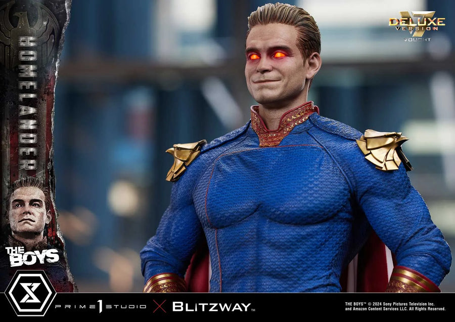 Homelander (Deluxe Version) The Boys – Prime1Studio – ActionFigure Brasil