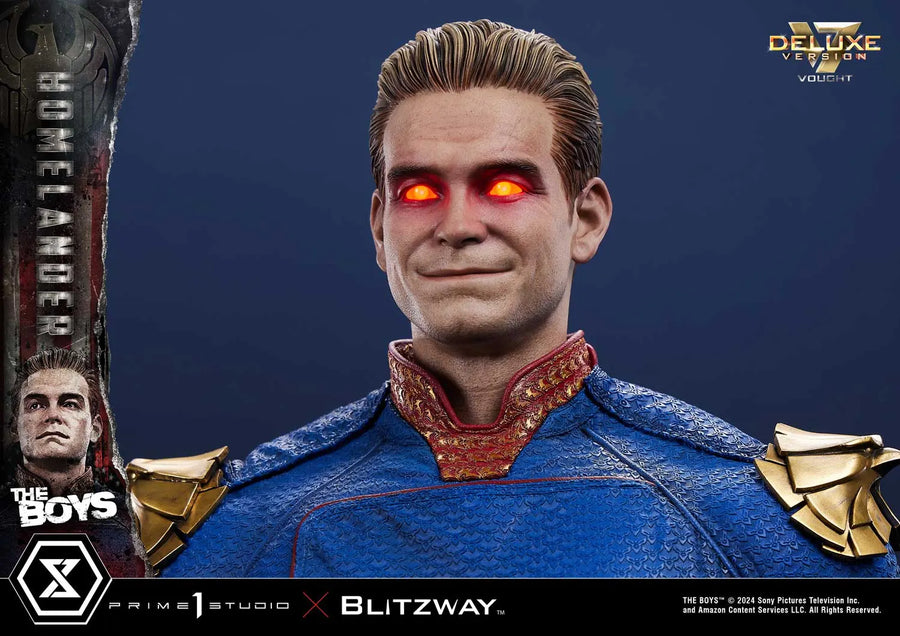 Homelander (Deluxe Version) The Boys – Prime1Studio – ActionFigure Brasil