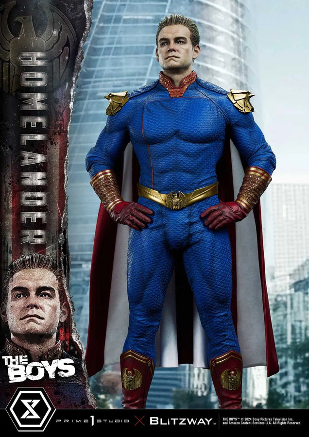 Homelander (Regular Version) The Boys – Prime1Studio – ActionFigure Brasil