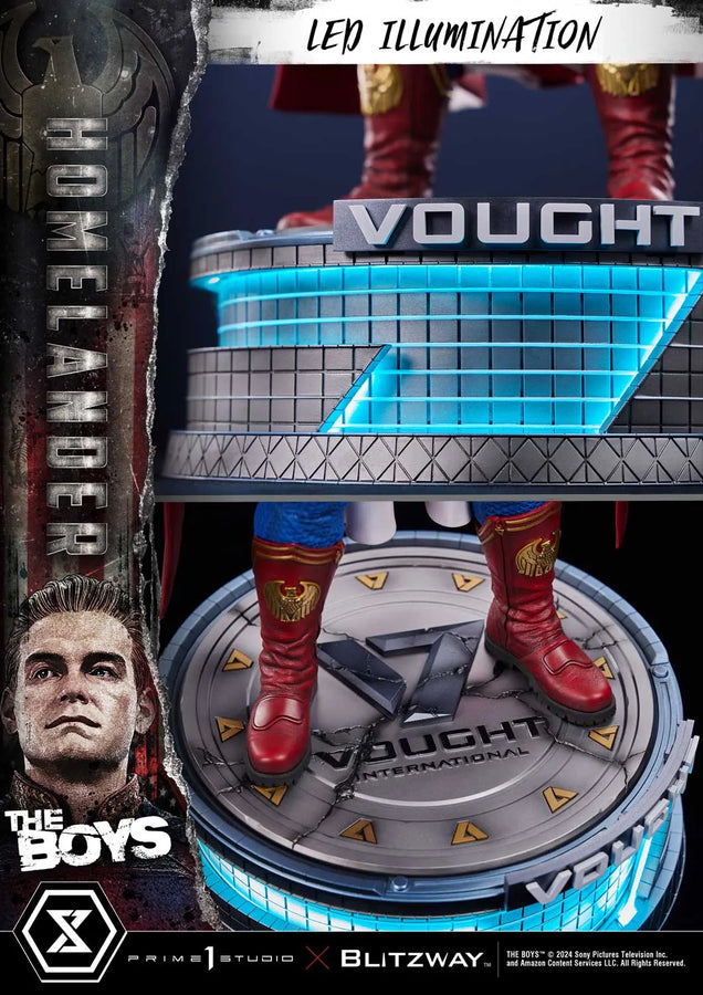 Homelander (Regular Version) The Boys – Prime1Studio – ActionFigure Brasil