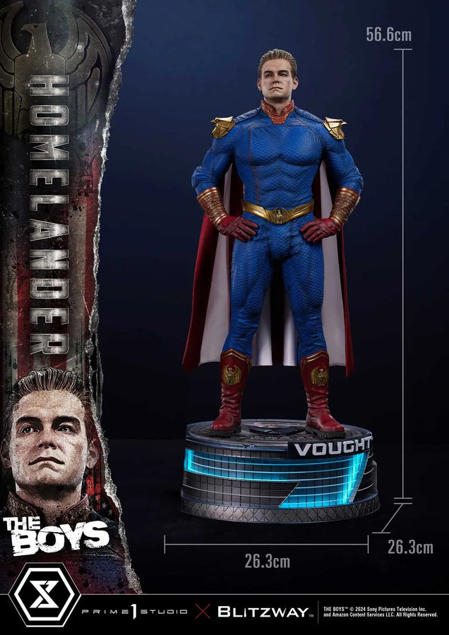 Homelander (Regular Version) The Boys – Prime1Studio – ActionFigure Brasil