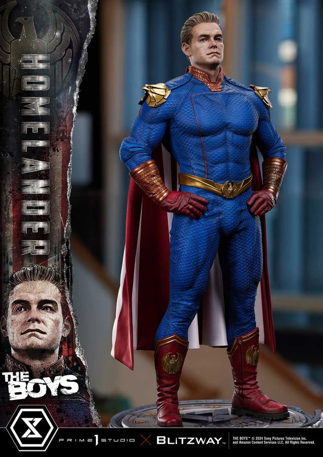 Homelander (Regular Version) The Boys – Prime1Studio – ActionFigure Brasil
