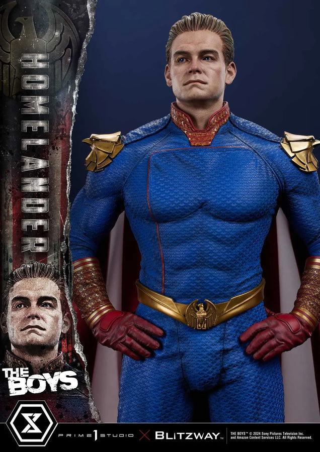 Homelander (Regular Version) The Boys – Prime1Studio – ActionFigure Brasil