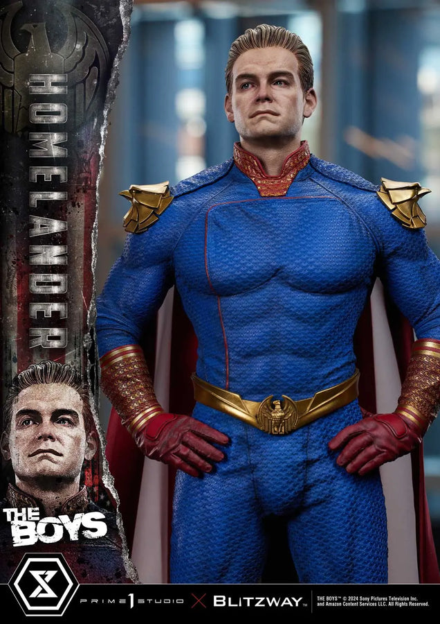 Homelander (Regular Version) The Boys – Prime1Studio – ActionFigure Brasil
