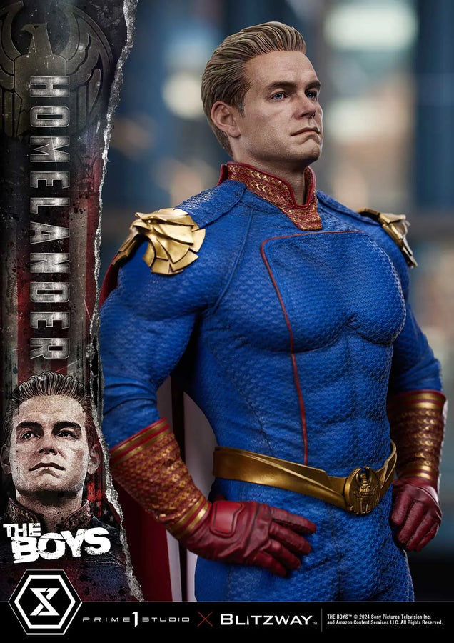 Homelander (Regular Version) The Boys – Prime1Studio – ActionFigure Brasil
