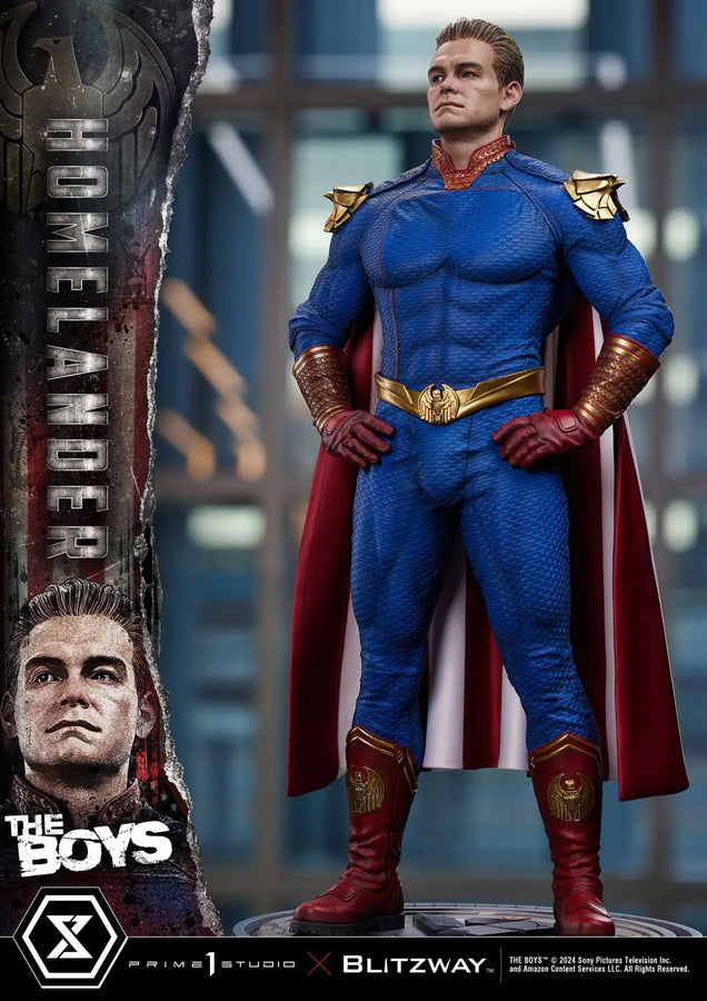 Homelander (Regular Version) The Boys – Prime1Studio – ActionFigure Brasil