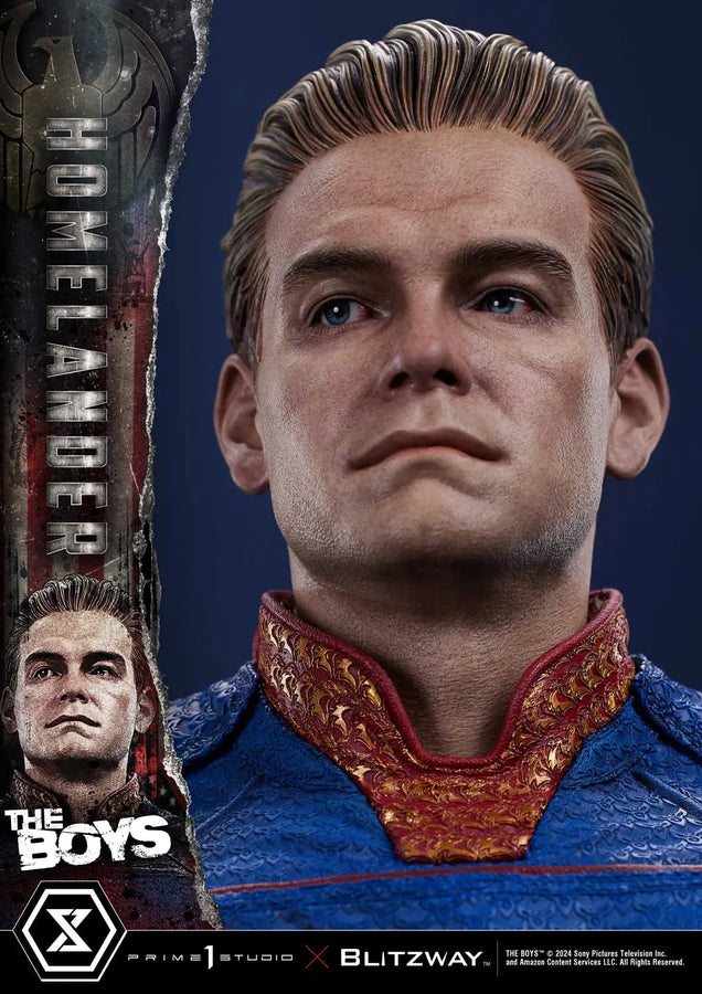 Homelander (Regular Version) The Boys – Prime1Studio – ActionFigure Brasil
