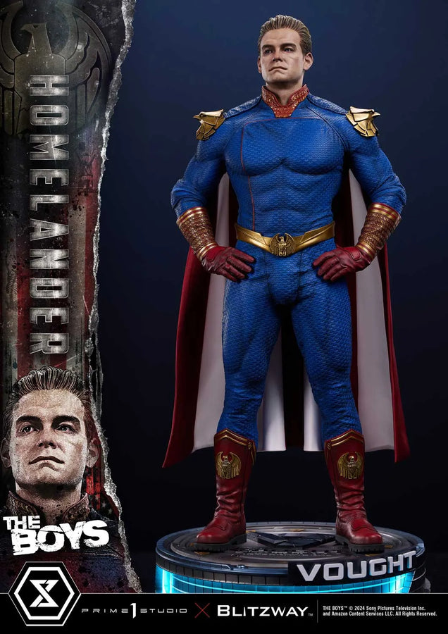 Homelander (Regular Version) The Boys – Prime1Studio – ActionFigure Brasil