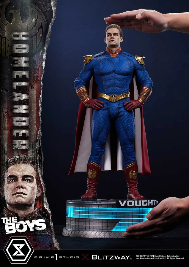 Homelander (Regular Version) The Boys – Prime1Studio – ActionFigure Brasil