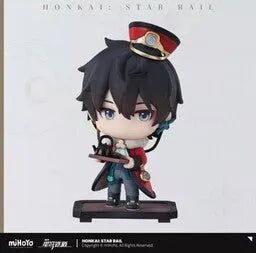 Honkai: Star Rail - Dan Heng - Honkai: Star Rail Welcome to Train Tea Party Q Version Figure - 2025 Re-release (Ribose)ㅤ – Ribose – ActionFigure Brasil — ângulo diferente