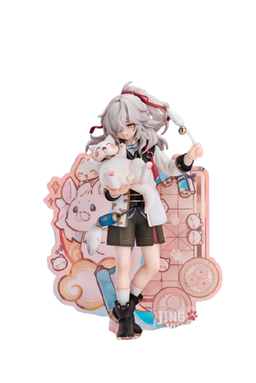 Honkai: Star Rail - Jing Yuan - Honkai: Star Rail Little Cat Series - Little Series - 1/8 (Ribose)ㅤ – Ribose – ActionFigureBrasil