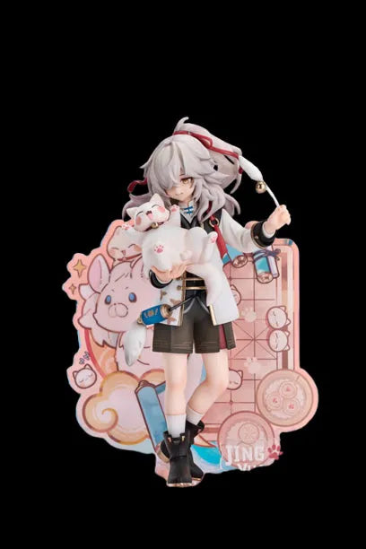 Honkai: Star Rail - Jing Yuan - Honkai: Star Rail Little Cat Series - Little Series - 1/8 (Ribose)ㅤ – Ribose – ActionFigure Brasil