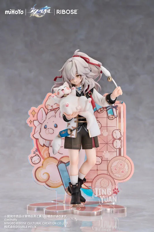 Honkai: Star Rail - Jing Yuan - Honkai: Star Rail Little Cat Series - Little Series - 1/8 (Ribose)ㅤ – Ribose – ActionFigure Brasil