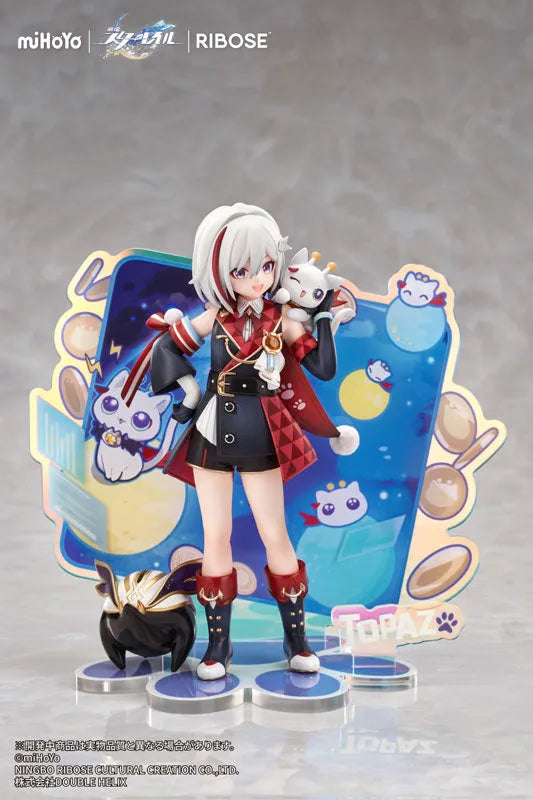 Honkai: Star Rail - Numby - Topaz - Honkai: Star Rail Little Cat Series - Little Series - Rise Up+ (Ribose)ㅤ – Ribose – ActionFigure Brasil