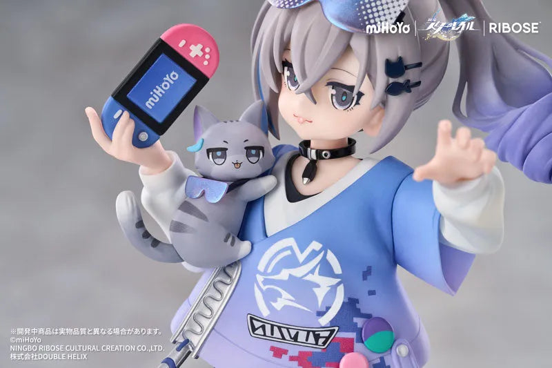 Honkai: Star Rail - Silver Wolf - Honkai: Star Rail Little Cat Series - Little Series - Rise Up+ (Ribose)ㅤ – Ribose – ActionFigure Brasil