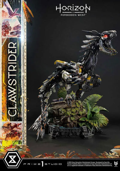 Horizon Forbidden West - Clawstrider - Ultimate Premium Masterline  (UPMHFW-01) - 1/4 (Prime 1 Studio)ㅤ – Prime 1 Studio – ActionFigureBrasil — ângulo diferente