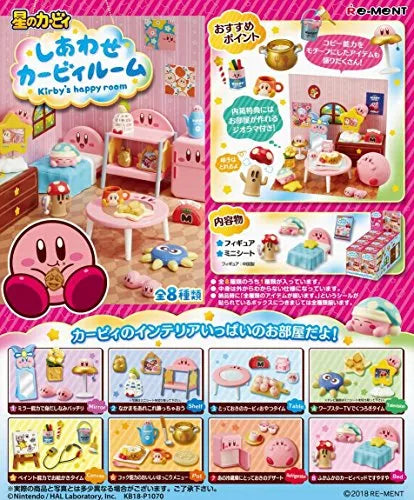 Hoshi no Kirby - Kirby - Lovely - Candy Toy - Kirby's Happy Room - 1 - Mirror (Re-Ment)ㅤ – Re-Ment As Manufacturer – ActionFigure Brasil