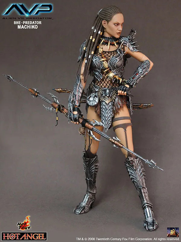 Hot Angel AVP 1/6 Scale Figure - Predator: Machikoㅤ – Hot Toys – ActionFigure Brasil