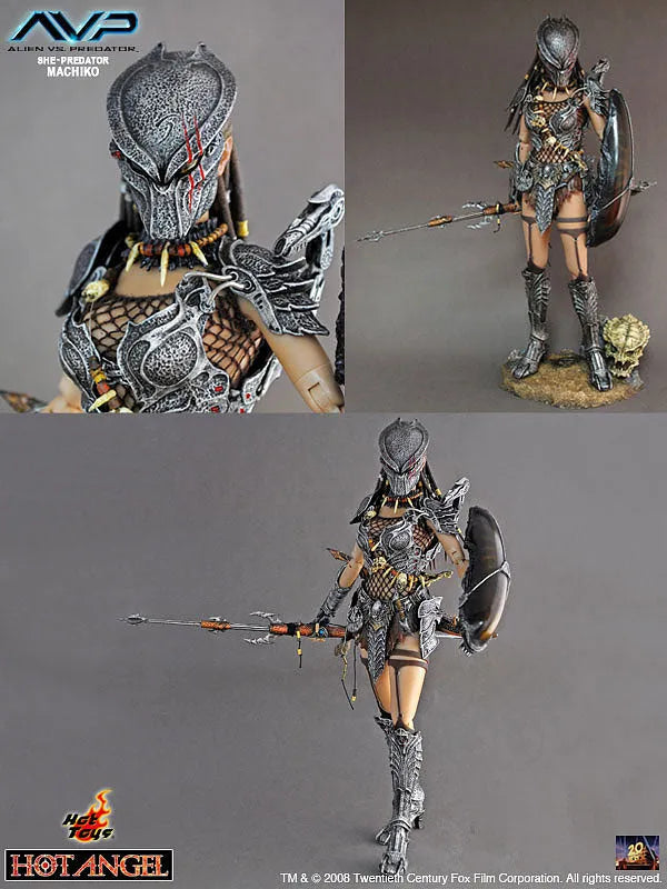 Hot Angel AVP 1/6 Scale Figure - Predator: Machikoㅤ – Hot Toys – ActionFigure Brasil