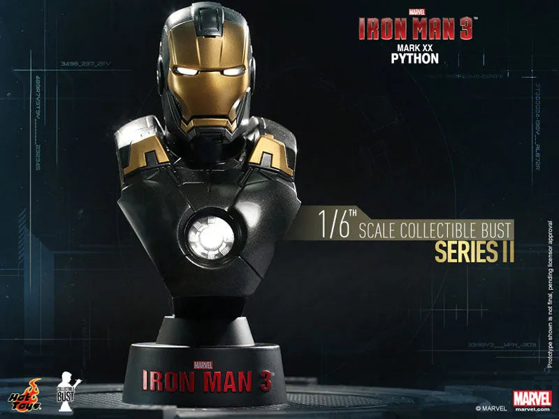 Hot Toys Bust - Iron Man 3 1/6 Scale Bust Iron Man Mark 20 (Python)ㅤ – Gantaku – ActionFigure Brasil