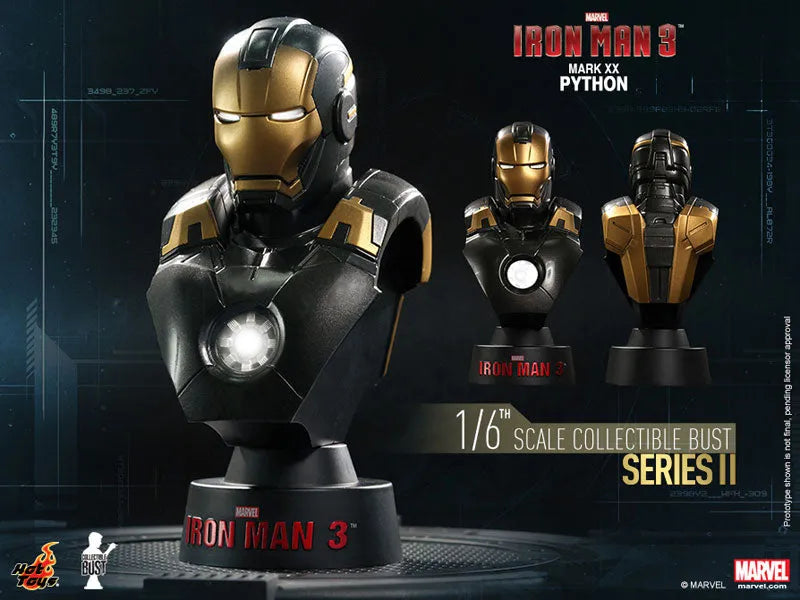 Hot Toys Bust - Iron Man 3 1/6 Scale Bust Iron Man Mark 20 (Python)ㅤ – Gantaku – ActionFigure Brasil