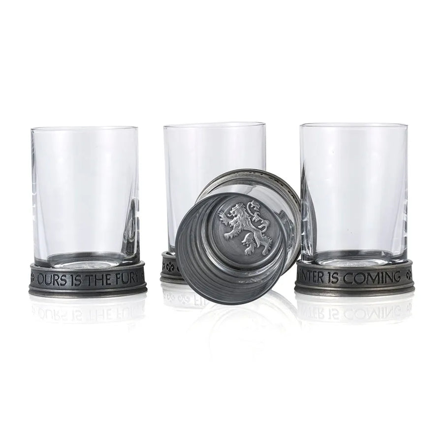 House Sigils Shot Glass Quartet – Royal Selangor – ActionFigure Brasil