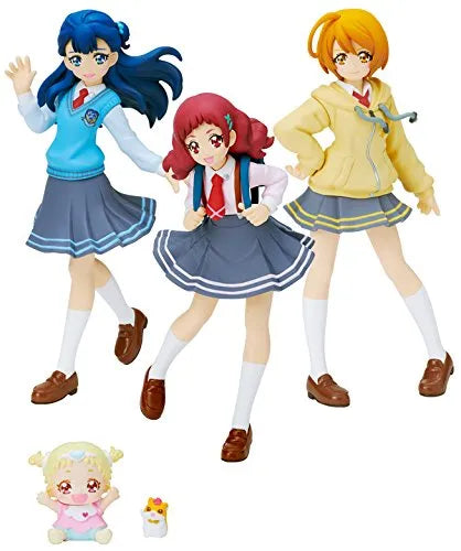HUGtto! Precure - Bandai Shokugan - Candy Toy - Cutie Figure - HUGtto! Precure Cutie Figure 2 - Setㅤ – Bandai – ActionFigure Brasil