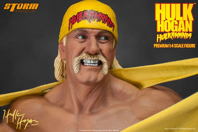 Hulk Hogan 1/4 premium Figure Hulkamaniaㅤ – Storm Collectibles – ActionFigureBrasil — detalhe do produto