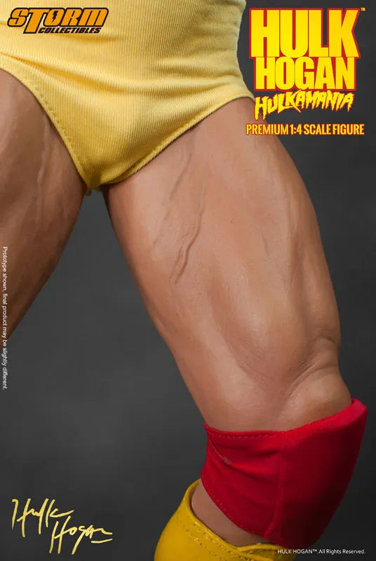 Hulk Hogan 1/4 premium Figure Hulkamaniaㅤ – Storm Collectibles – ActionFigureBrasil