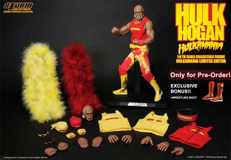 Hulk Hogan Hulkamania 1/6 Action Figureㅤ – Puella Magi Madoka Magica – ActionFigureBrasil