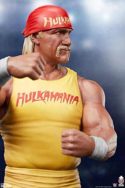 “Hulkamania” Hulk Hogan - LIMITED EDITION: 600 – PCS – ActionFigure Brasil — com base expositora