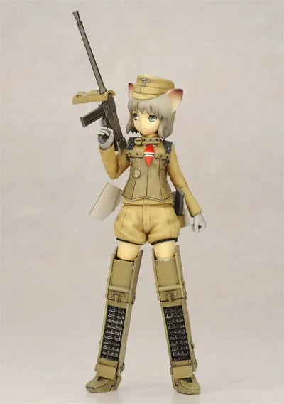 Humikane Shimada Collection Vol.3 German Panzer II Mechanized Infantry (African War ver.) 1/10ㅤ – Beagle,Moon Toys – ActionFigure Brasil — ângulo diferente