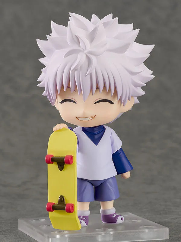 Hunter × Hunter - Killua Zoldyck - Nendoroid #2804 - Hunter Exam Ver. (Good Smile Company)ㅤ – Good Smile Company as Manufacturer – ActionFigure Brasil