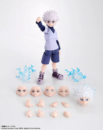 Hunter × Hunter - Killua Zoldyck - S.H.Figuarts (Bandai Spirits)ㅤ – Bandai Spirits – ActionFigureBrasil — embalagem