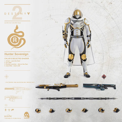 Hunter Sovereign (Calus's Selected Shader) – Threezero – ActionFigure Brasil — acessórios
