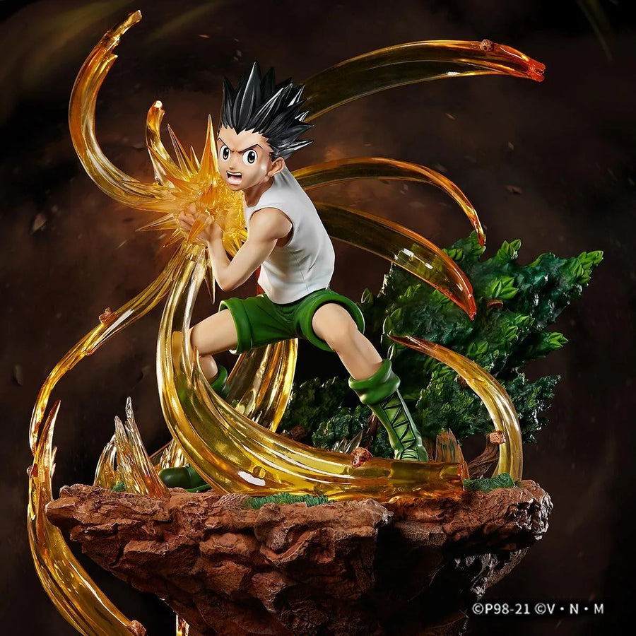 Hunter x Hunter - Gon Freecss - Statue Series (Premium Bandai) [Shop Exclusive]ㅤ – Bandai – ActionFigureBrasil