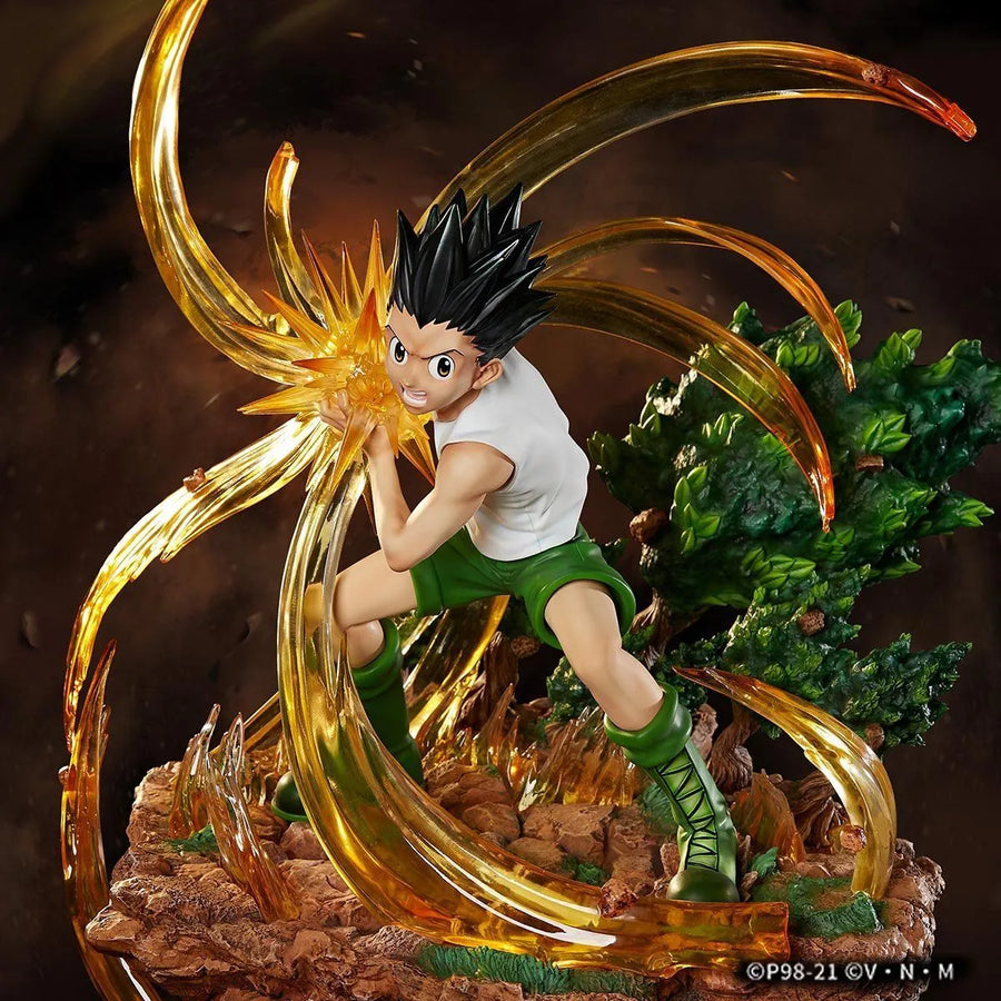 Hunter x Hunter - Gon Freecss - Statue Series (Premium Bandai) [Shop Exclusive]ㅤ – Bandai – ActionFigureBrasil
