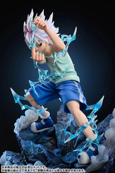 Hunter x Hunter - Statue Series - Killua Zoldyck (Plex)ㅤ – Plex – ActionFigure Brasil — ambientada