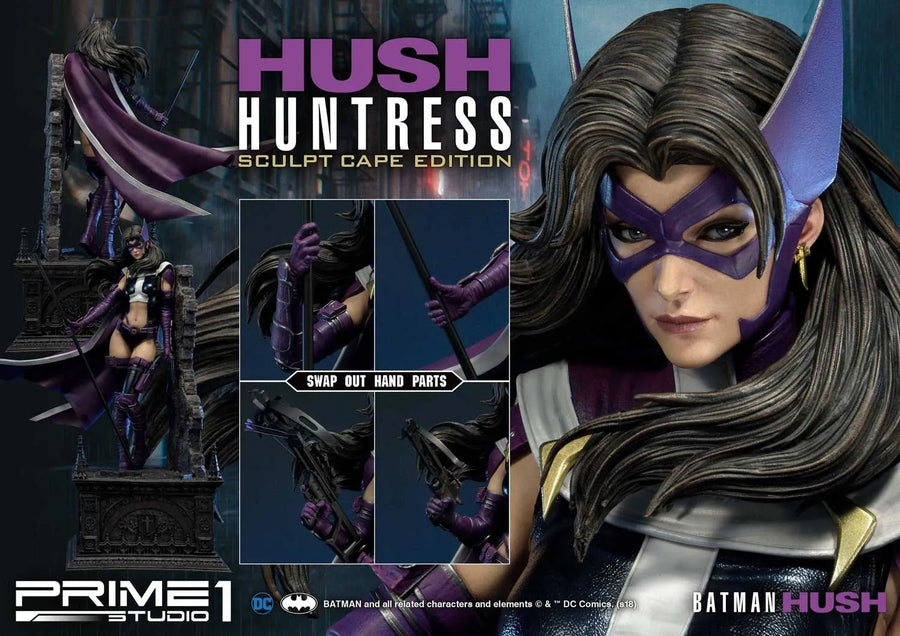 Huntress (Sculpt Cape Edition) Batman: Hush (Comics) – Prime1Studio – ActionFigure Brasil