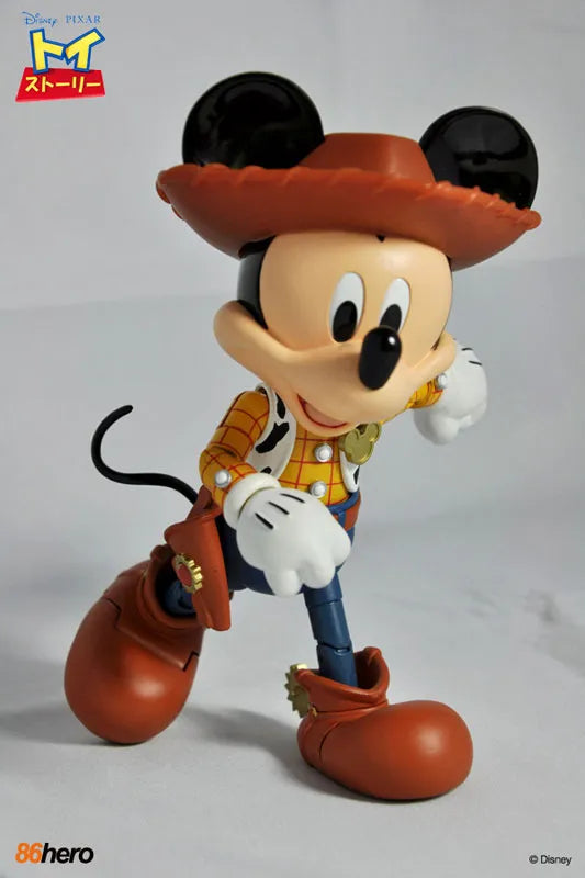 Hybrid Metal Figuration #003 Toy Story Mickey Mouse As Woodyㅤ – 86ヒーロー – ActionFigure Brasil