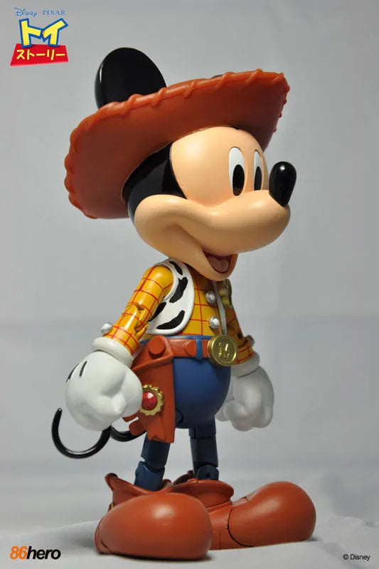 Hybrid Metal Figuration #003 Toy Story Mickey Mouse As Woodyㅤ – 86ヒーロー – ActionFigure Brasil