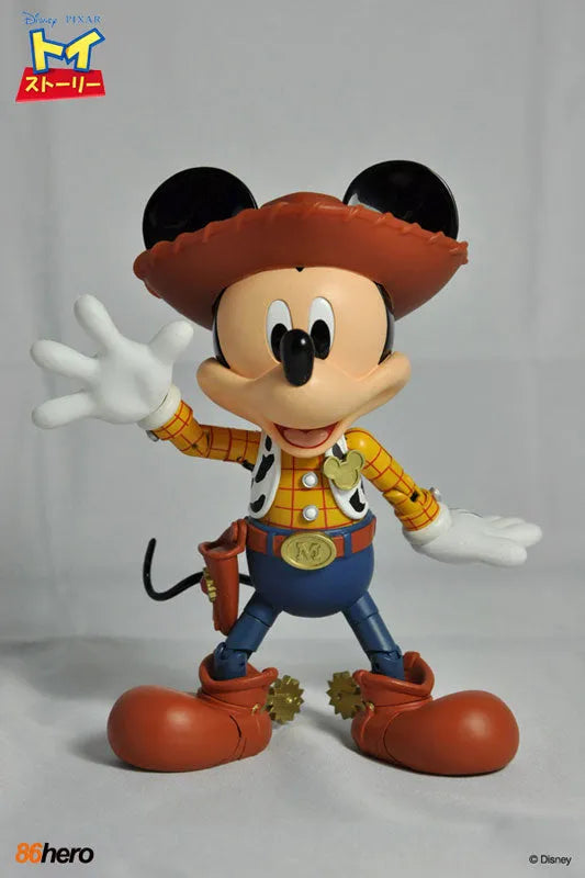 Hybrid Metal Figuration #003 Toy Story Mickey Mouse As Woodyㅤ – 86ヒーロー – ActionFigure Brasil