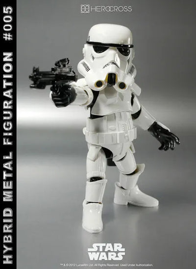 Hybrid Metal Figuration 005 "Star Wars" Stormtrooperㅤ – HERO CROSS – ActionFigureBrasil — detalhe do produto
